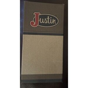 Justin Mens Genuine Leather Rodeo Wallet RFID Tan Cowhide Soft Western NIB